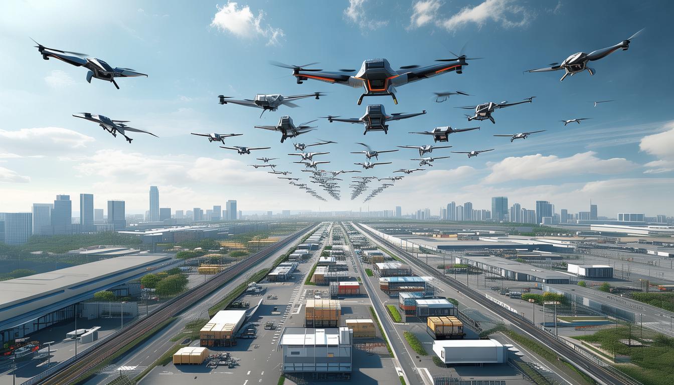 智能空投的应用： TP1000无人运输机和未来的运输模式_无人运输机发展趋势_运输机投放无人机