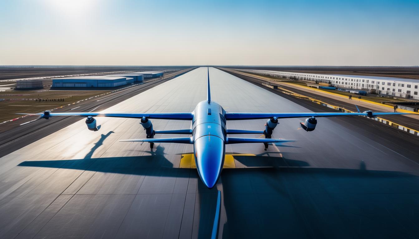 山东空管无人机基地_山东研发吨级无人运输机TP1000,首飞为未来铺路_山东无人机公司