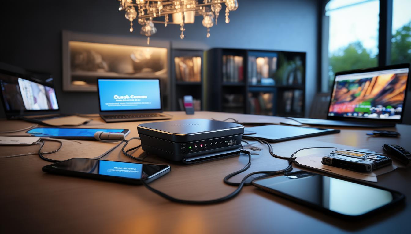 tplink路由器硬件连接_如何通过TP-Link Wi-Fi 6路由器快速连接多个设备？_路由器快速连接按钮