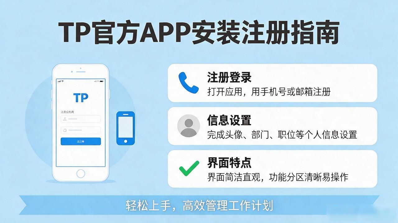 TP官方app下载安装教程：轻松实现工作计划管理