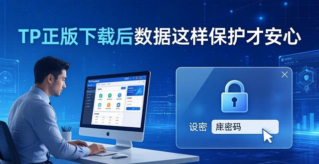 TP正版下载后数据这样保护才安心