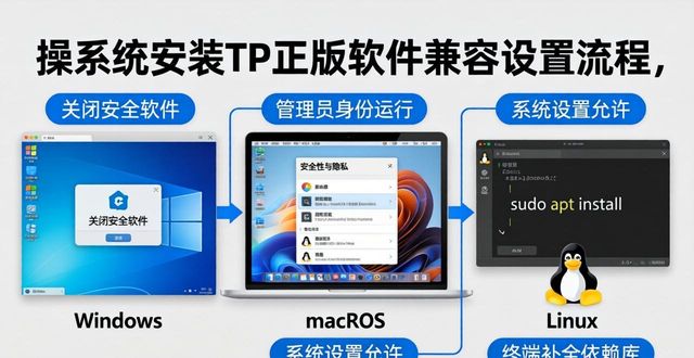 不同系统装TP正版软件,兼容设置这样做