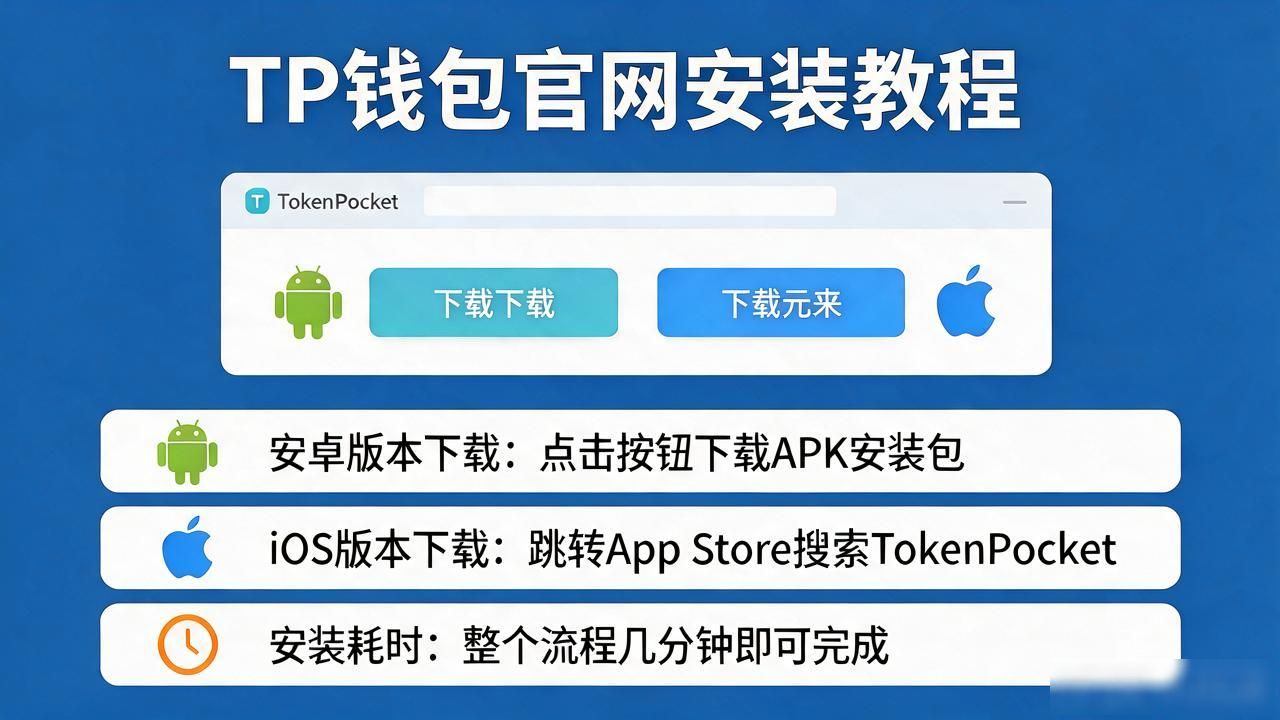 TP钱包怎么下载？TokenPocket官网安装教程