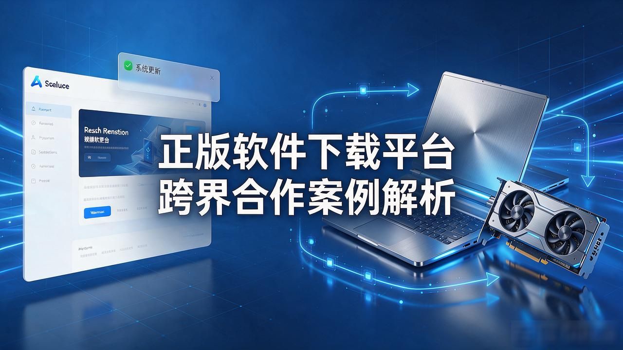 正版软件下载平台跨界合作案例解析