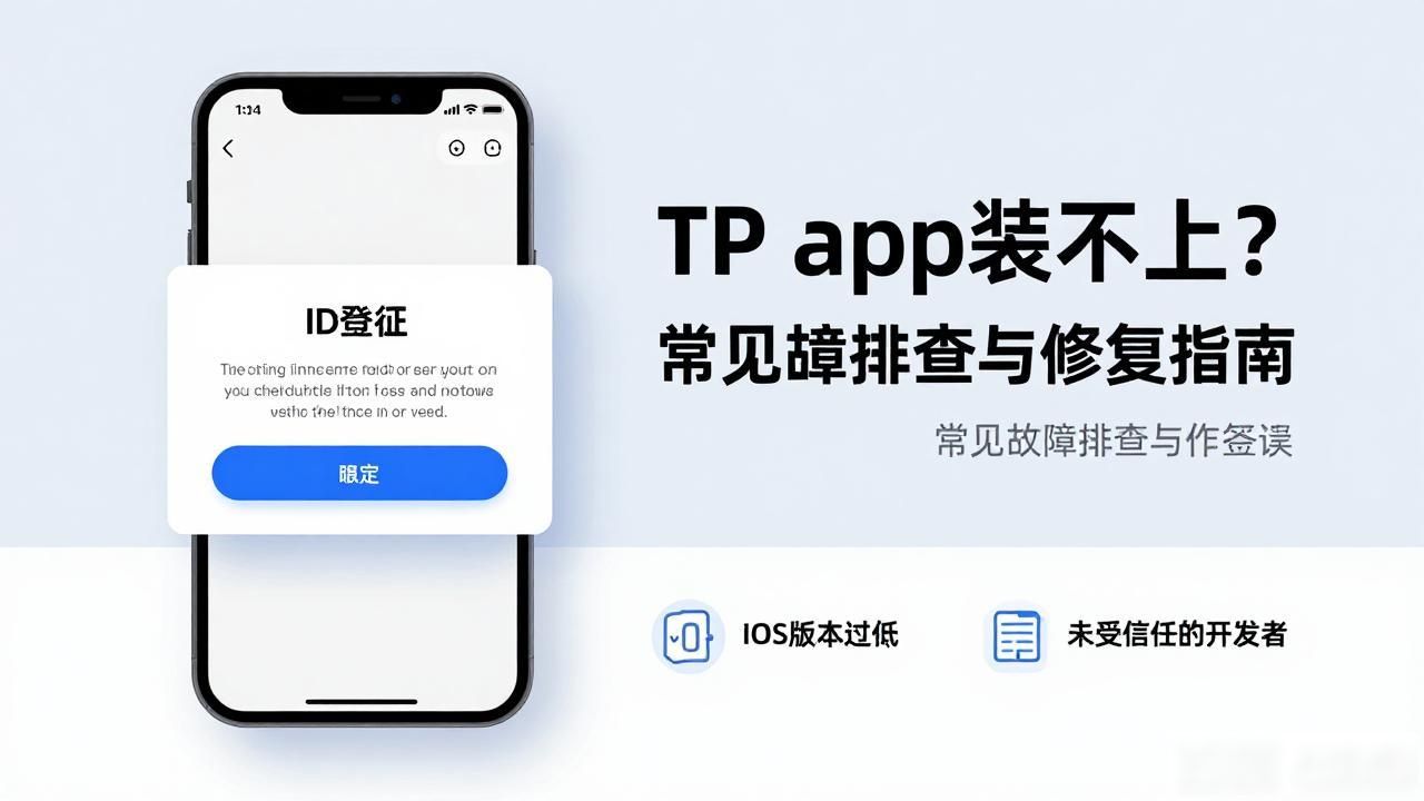 TP app装不上？常见故障排查与修复指南
