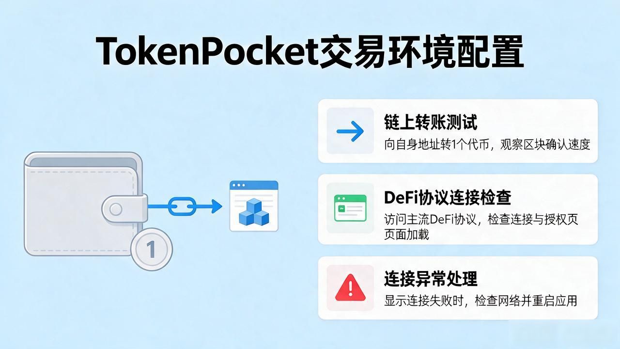 TokenPocket官网下载后怎么快速配置交易环境
