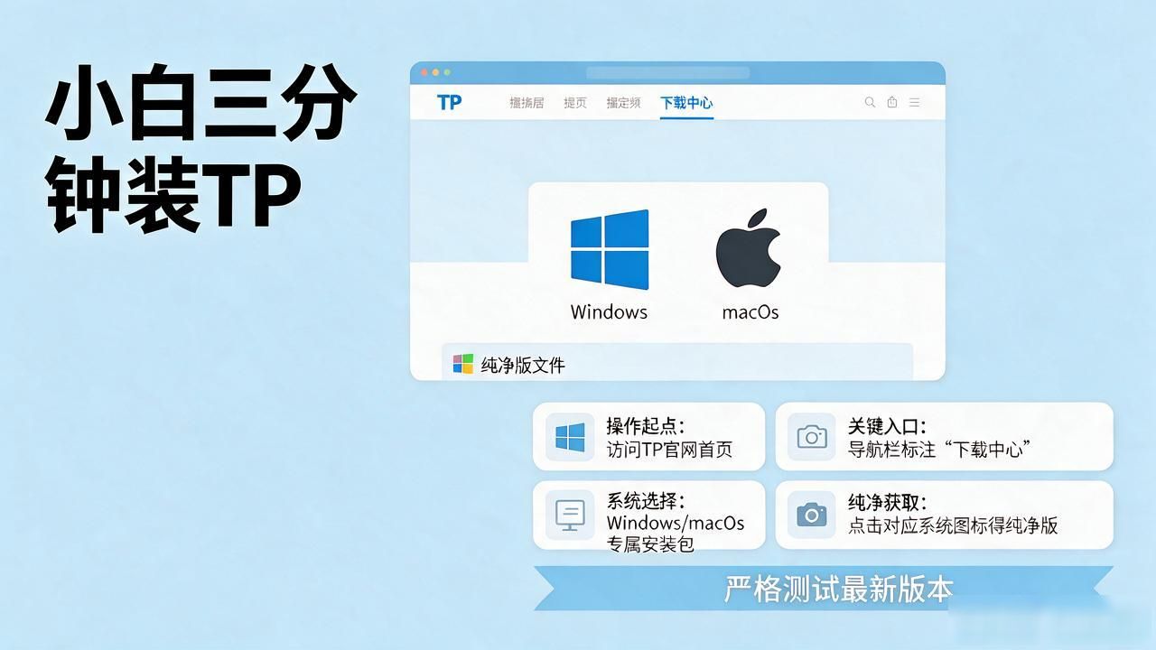 小白也能三分钟装好TP