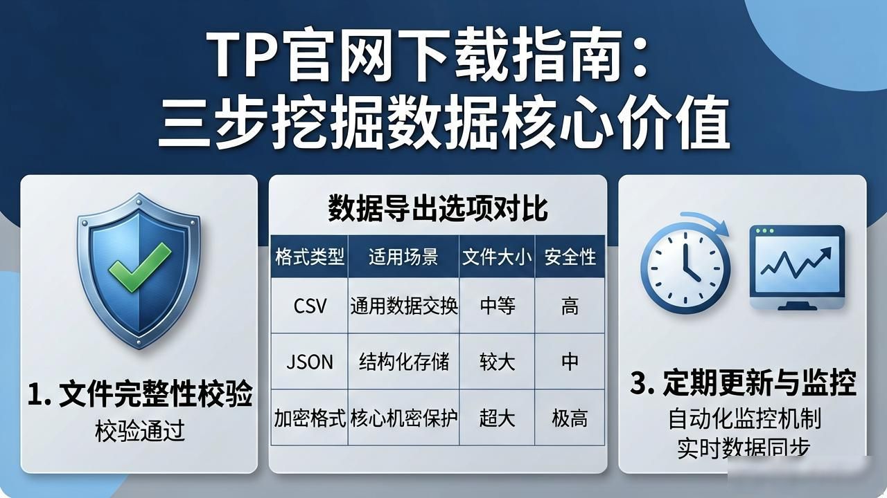 TP官网下载指南:三步挖掘数据核心价值