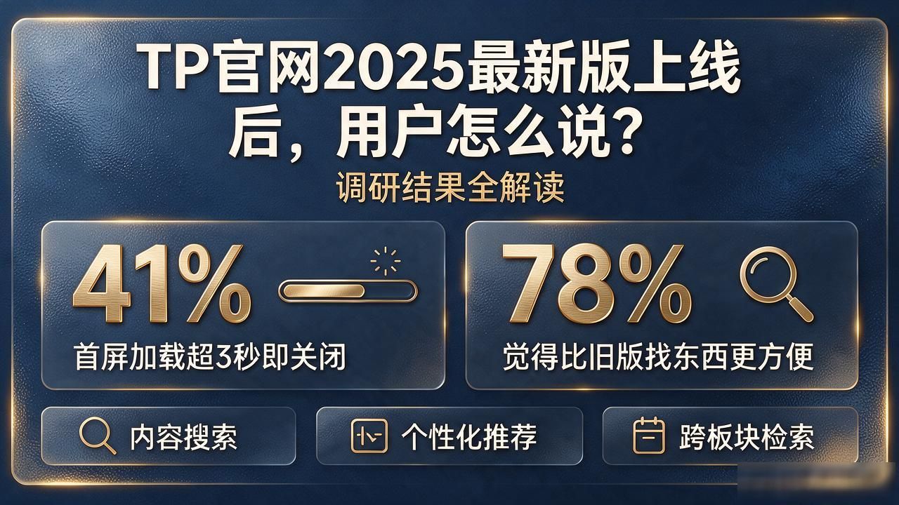 TP官网2025最新版上线后，用户怎么说？调研结果全解读