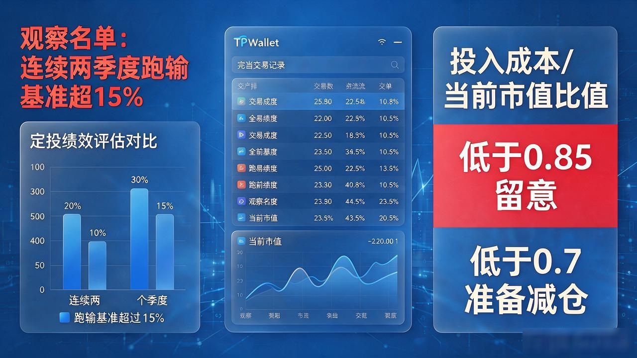 tpwallet定投绩效怎么评估？该调仓就调