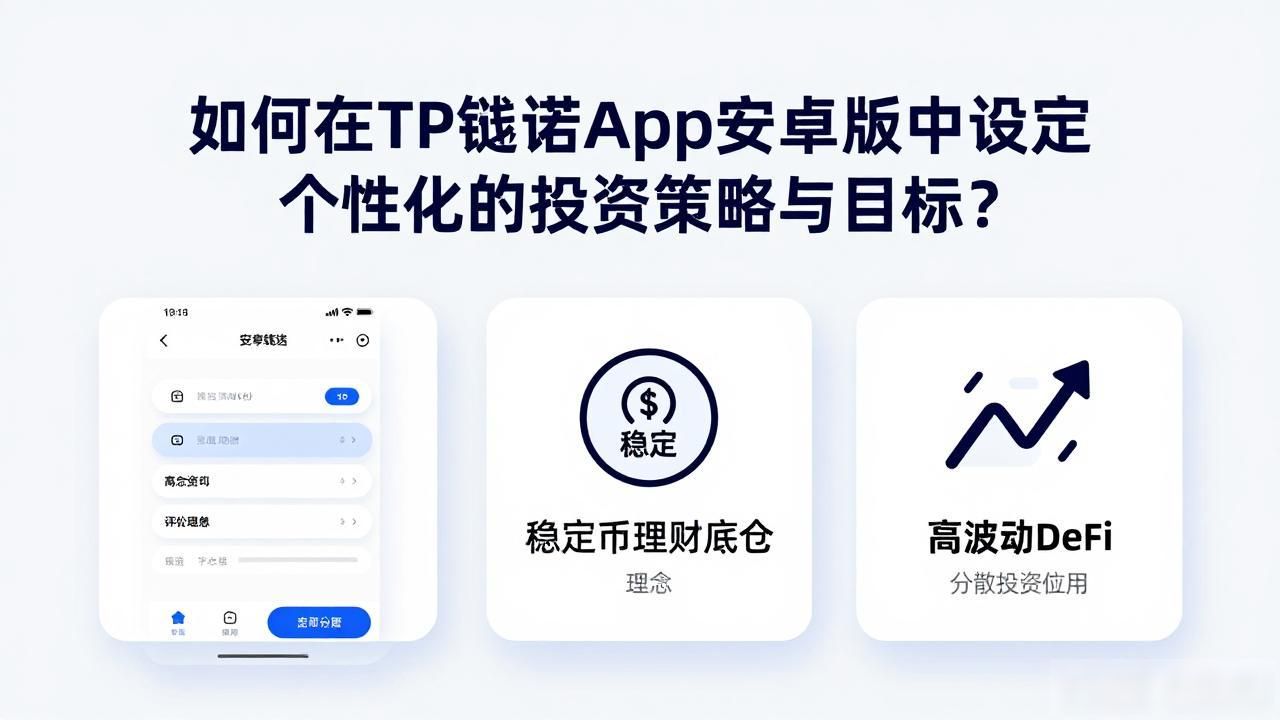 如何在tp钱包app安卓版中设定个性化的投资策略与目标?