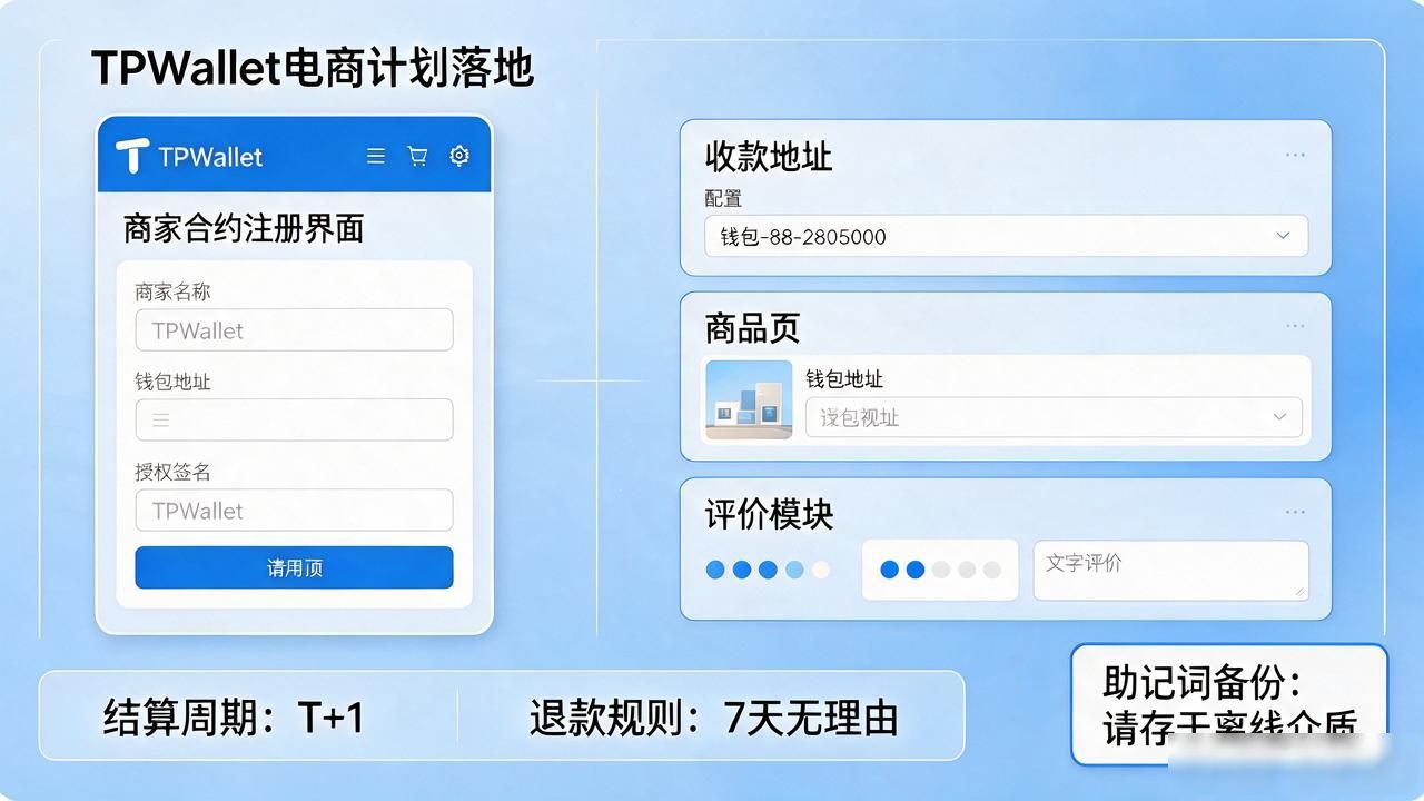 TPWallet电商计划怎么落地,从开店到收款全流程拆解