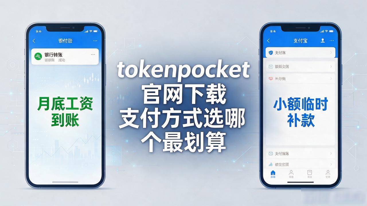 tokenpocket官网下载 支付方式选哪个最划算