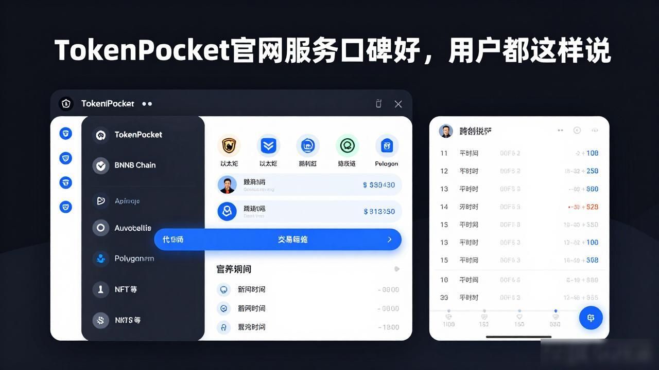 TokenPocket官网服务口碑好，用户都这么说
