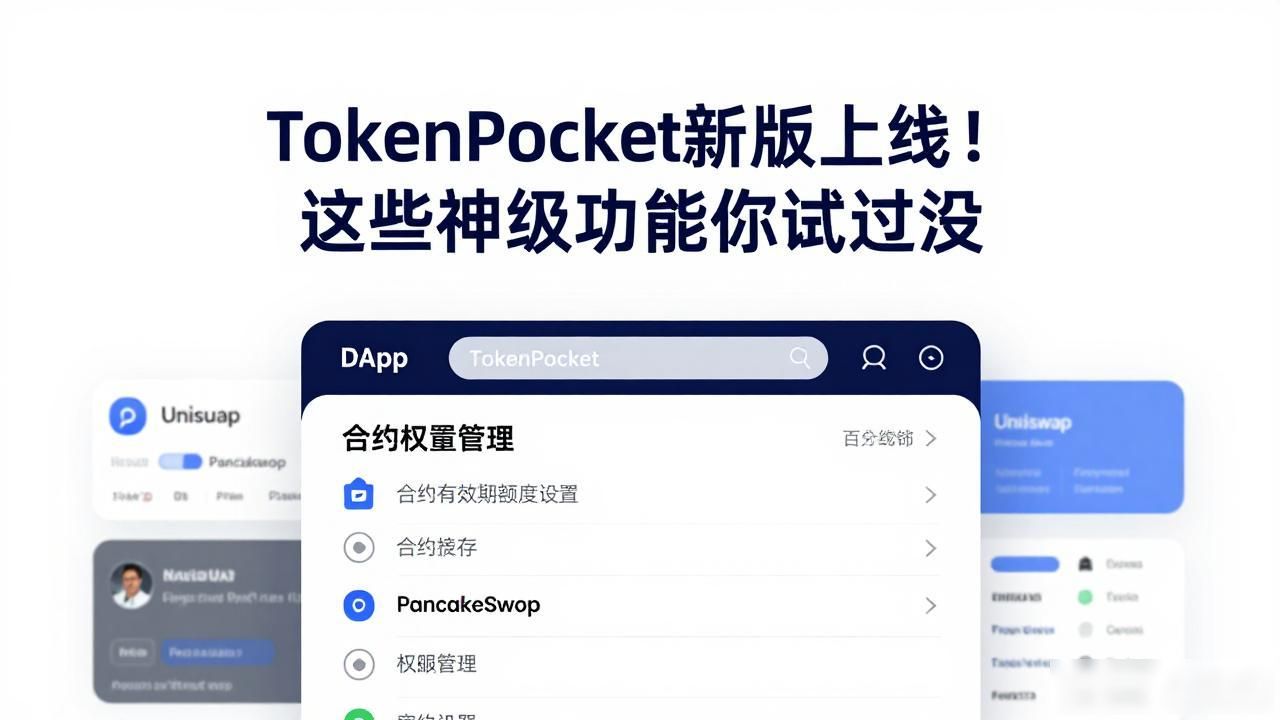 TokenPocket新版上线!这些神级功能你试过没