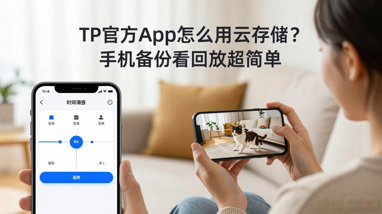 TP官方App怎么用云存储?手机备份看回放超简单